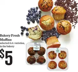 Mariano's Bakery Fresh Muffins offer