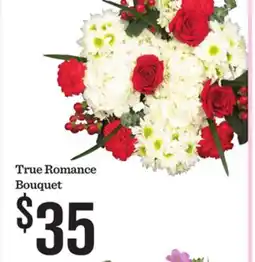 Mariano's True Romance Bouquet offer