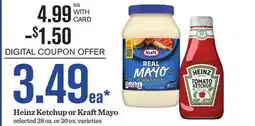 Mariano's Heinz Ketchup or Kraft Mayo offer