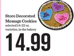 Mariano's Store Decorated Message Cookies offer