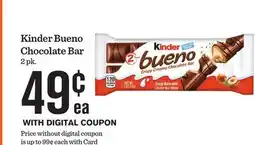 Mariano's Kinder Bueno Chocolate Bar offer