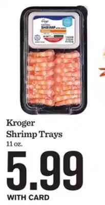 Mariano's Kroger Shrimp Trays offer