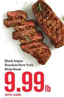 Mariano's Black Angus Boneless New York Strip Steak offer