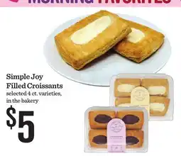 Mariano's Simple Joy Filled Croissants offer