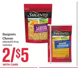 Mariano's Sargento Cheese offer