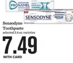 Mariano's Sensodyne Toothpaste offer