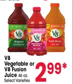 Jewel-Osco V8 Vegetable or V8 Fusion Juice offer
