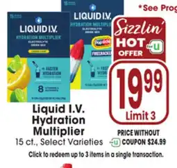 Jewel-Osco Liquid I.V. Hydration Multiplier offer