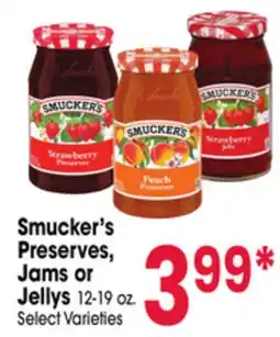 Jewel-Osco Smucker's Preserves, Jams or Jellys offer