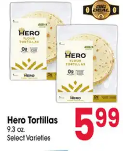 Jewel-Osco Hero Tortillas offer