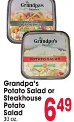 Jewel-Osco Grandpa's Potato Salad or Steakhouse Potato Salad offer