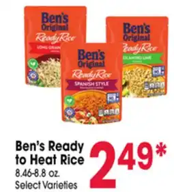 Jewel-Osco Ben's Ready to Heat Rice offer