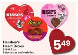 Jewel-Osco Hershey's Heart Boxes offer