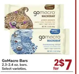 Jewel-Osco GoMacro Bars offer