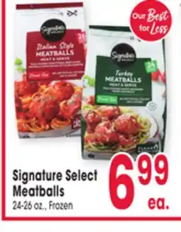 Jewel-Osco Signature Select Meatballs offer