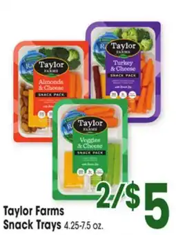 Jewel-Osco Taylor Farms Snack Trays offer