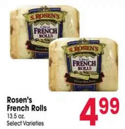 Jewel-Osco Rosen's French Rolls offer
