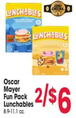 Jewel-Osco Oscar Mayer Fun Pack Lunchables offer