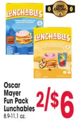 Jewel-Osco Oscar Mayer Fun Pack Lunchables offer