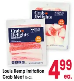 Jewel-Osco Louis Kemp Imitation Crab Meat offer