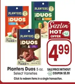 Jewel-Osco Planters Duos offer