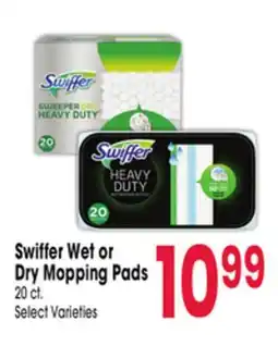 Jewel-Osco Swiffer Wet or Dry Mopping Pads offer