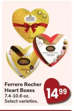Jewel-Osco Ferrero Rocher Heart Boxes offer