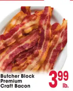 Jewel-Osco Butcher Block Premium Craft Bacon offer