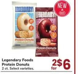 Jewel-Osco Legendary Foods Protein Donuts offer
