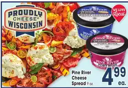 Jewel-Osco Pine River Cheese Spread offer