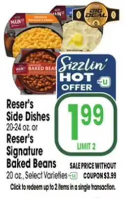 Jewel-Osco Reser's Side Dishes 20-24 oz. or Reser's Signature Baked Beans 20 oz offer
