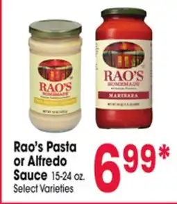 Jewel-Osco Rao's Pasta or Alfredo Sauce offer