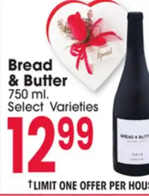 Jewel-Osco Bread & Butter offer