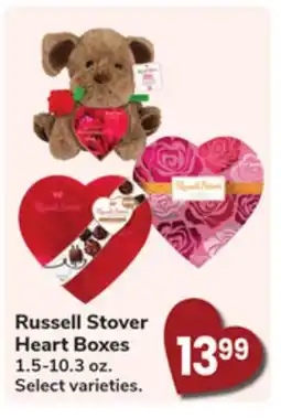 Jewel-Osco Russell Stover Heart Boxes offer