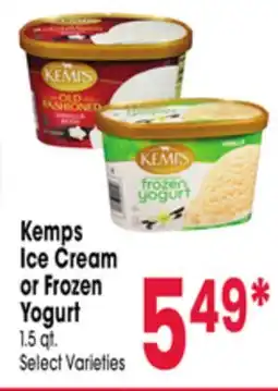 Jewel-Osco Kemps Ice Cream or Frozen Yogurt offer