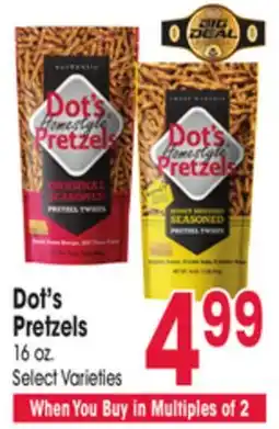 Jewel-Osco Dot's Pretzels offer