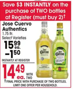 Jewel-Osco Jose Cuervo Authentics offer