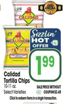 Jewel-Osco Calidad Tortilla Chips offer