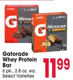 Jewel-Osco Gatorade Whey Protein Bar offer