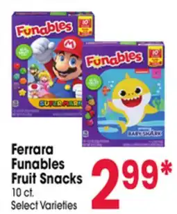 Jewel-Osco Ferrara Funables Fruit Snacks offer