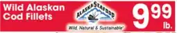 Jewel-Osco Wild Alaskan Cod Fillets offer