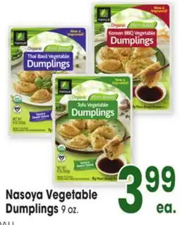 Jewel-Osco Nasoya Vegetable Dumplings offer