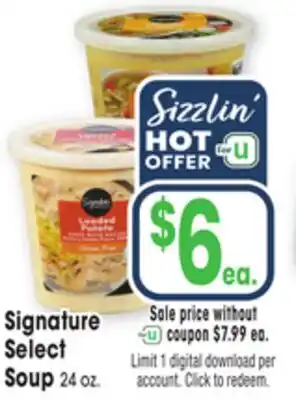 Jewel-Osco Signature Select Soup offer