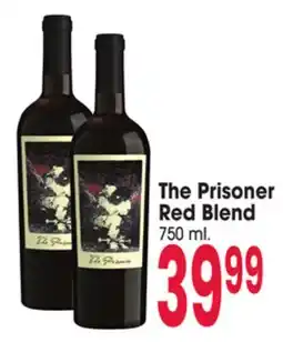 Jewel-Osco The Prisoner Red Blend offer