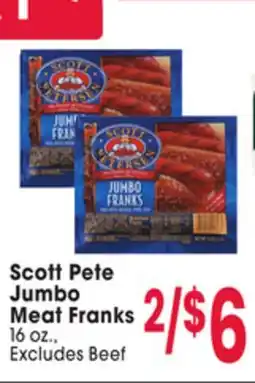 Jewel-Osco Scott Pete Jumbo Meat Franks offer