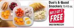 Jewel-Osco Duo's & Quad Snackers offer