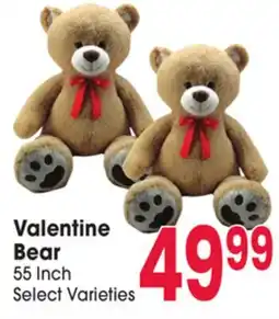 Jewel-Osco Valentine Bear Bear offer