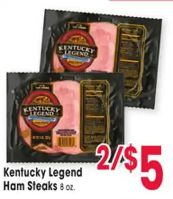 Jewel-Osco Kentucky Legend Ham Steaks offer