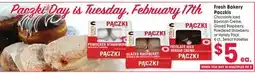 Jewel-Osco Fresh Bakery Paczkis offer