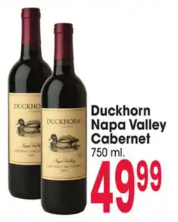 Jewel-Osco Duckhorn Napa Valley Cabernet offer